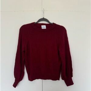 Misa XS Maroon Sweater